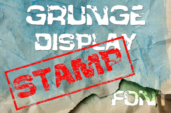 Discovering Stamp: A Brushed Rough Textured Display Font