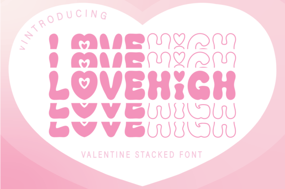 Rediscover Vintage Charm with the Love High Display Font